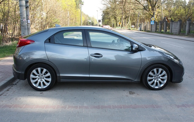 Honda Civic cena 36900 przebieg: 145000, rok produkcji 2012 z Piaseczno małe 254